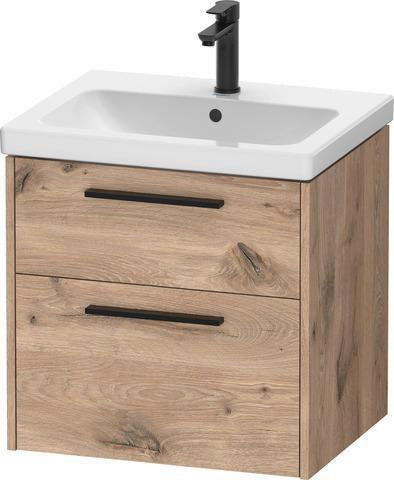 DURAVIT D-Code 2.0 Waschtischunterbau wandhängend 584 mm mit Soft-Close