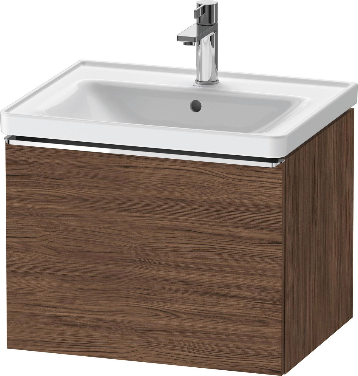 DURAVIT D-Neo Waschtischunterbau 584 mm betongrau matt mit 1 Auszug und Soft-Close