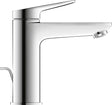 DURAVIT Wave Einhebel-Waschtischmischer M mit Zugstange, Chrom – Keramikmischsystem, 122 mm Ausladung