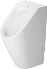DURAVIT Urinal Soleil by Starck, spülrandlos, weiß, Zulauf hinten, Abgang horizontal