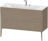 DURAVIT XViu c-bonded Waschtischunterbauset 1200 mm Eiche mit 2 Auszügen