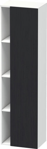 DURAVIT DuraStyle Hochschrank 360x500x1800mm, 1 Tür links, weiß matt – Wandhängend mit Soft-Close