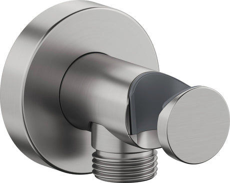 DURAVIT Wandanschlussbogen 55x102 mm rund in Gold poliert – Brausen und Zubehör