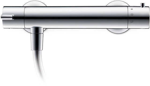 DURAVIT B.2 Brausethermostat Aufputz in Chrom mit Thermostatkartusche und Sicherheitssperre bei 38 °C