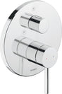Duravit Circle Einhebel-Brausemischer Unterputz mit Keramikmischsystem und Umstellventil in Chrom
