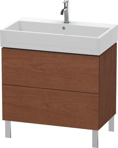 Duravit L-Cube Waschtischunterbau 784 mm Amerikanisch Nussbaum für Vero Air