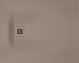 DURAVIT Sustano Duschwanne 1000x700x30 mm Mineralguss Hellgrau Matt – Rechteckig, Rutschhemmend
