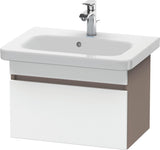 DURAVIT DuraStyle Waschtischunterbau wandhängend 580 mm betongrau matt mit Soft-Close-Auszug