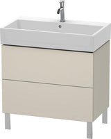 Duravit L-Cube Waschtischunterbau 784 mm Amerikanisch Nussbaum für Vero Air