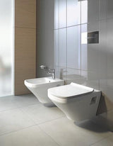 DURAVIT DuraStyle Wand-Bidet 540 mm mit Überlauf, 1 Hahnloch & WonderGliss in Weiß
