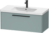DURAVIT D-Code 2.0 Waschtischunterbau wandhängend 984 mm Weiß Hochglanz mit Auszug und Soft-Close