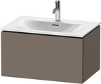 flannel grey seidenmatt / Mitteldichte Faserplatte (MDF) / 1 Auszug