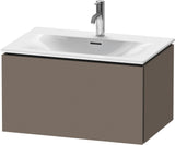 Duravit L-Cube Waschtischunterbau wandhängend 720 mm weiß matt mit 1 Auszug und Tip-On-Technik