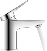 Duravit Wave Einhebel-Waschtischmischer mit Zugstange – Chrom, MinusFlow, 95 mm Auslauf