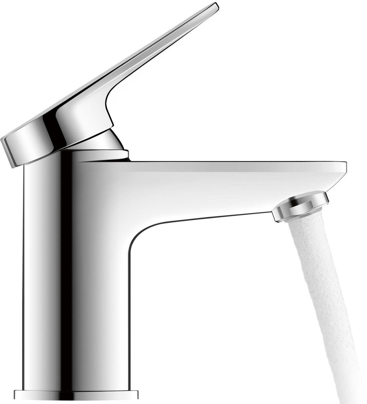 DURAVIT Wave Einhebel-Waschtischmischer S ohne Zugstange, Bronze Gebürstet, Keramikmischsystem