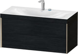 DURAVIT XViu c-bonded Waschtischunterbauset 1000 mm Eiche mit 2 Schubkästen