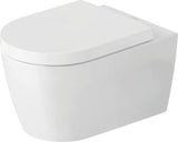 DURAVIT ME by Starck Wand-WC Tiefspüler 540 mm Weiß Seidenmatt mit HygieneFlush und DuraShield