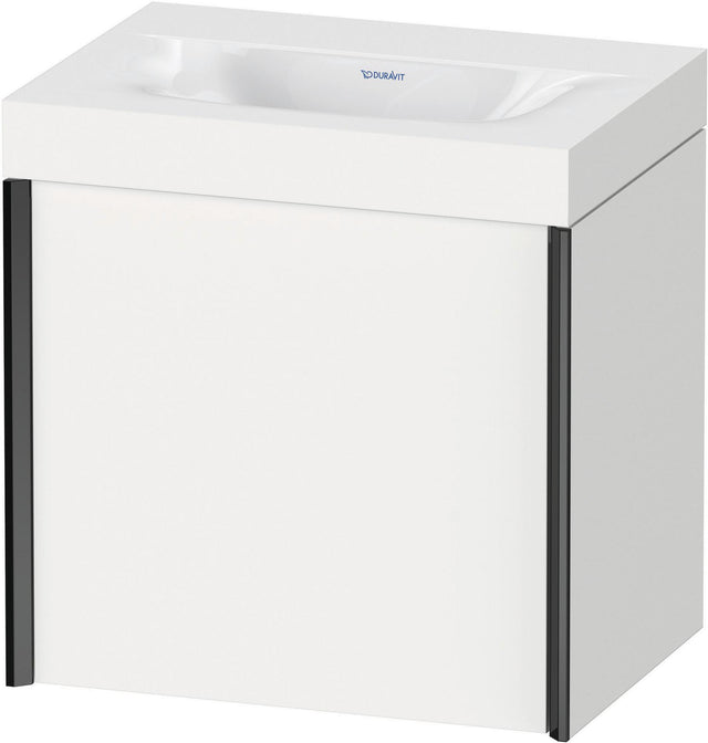 DURAVIT XViu Waschtischunterbau 460 mm wandhängend mit c-bonded Technologie – Weiß Matt