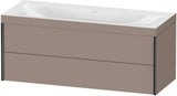 DURAVIT XViu c-bonded Waschtischunterbauset 1200 mm wandhängend mit 2 Schubkästen