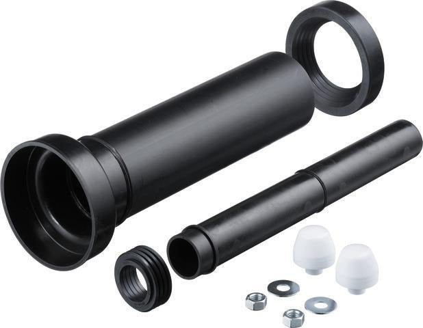 DURAVIT WC-Wandanschlussgarnitur DuraSystem für Nass- und Trockenbau, 365 mm, verlängert