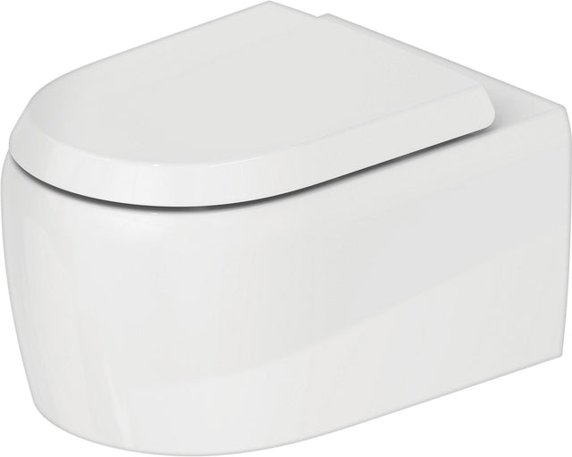DURAVIT Wand-Tiefspül-WC Qatego Studio F. A. Porsche Collection 570 mm spülrandlos Weiß
