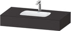 grau / 1000mm / Graphit Supermatt, Deko