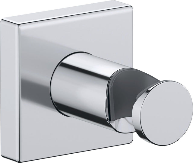 Duravit Brausehalter 55x102 mm Rosette Eckig Chrom – Wandhalterung mit verdeckter Befestigung