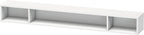 keine Angabe / keine Angabe / L-Cube Regalel., 1000x140x120mm, o. F ä. 3 , Weiß sup.mat., HDSHP