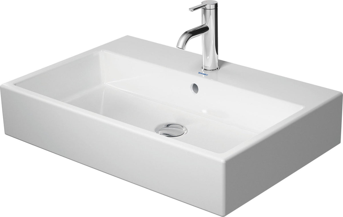 Duravit Waschtisch Vero Air 700 mm, weiß, ohne Überlauf, mit 1 Hahnloch, geschliffen