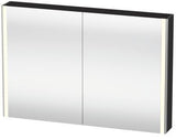DURAVIT XSquare Spiegelschrank 1200 mm mit LED-Beleuchtung, 2 Türen und Soft-Close