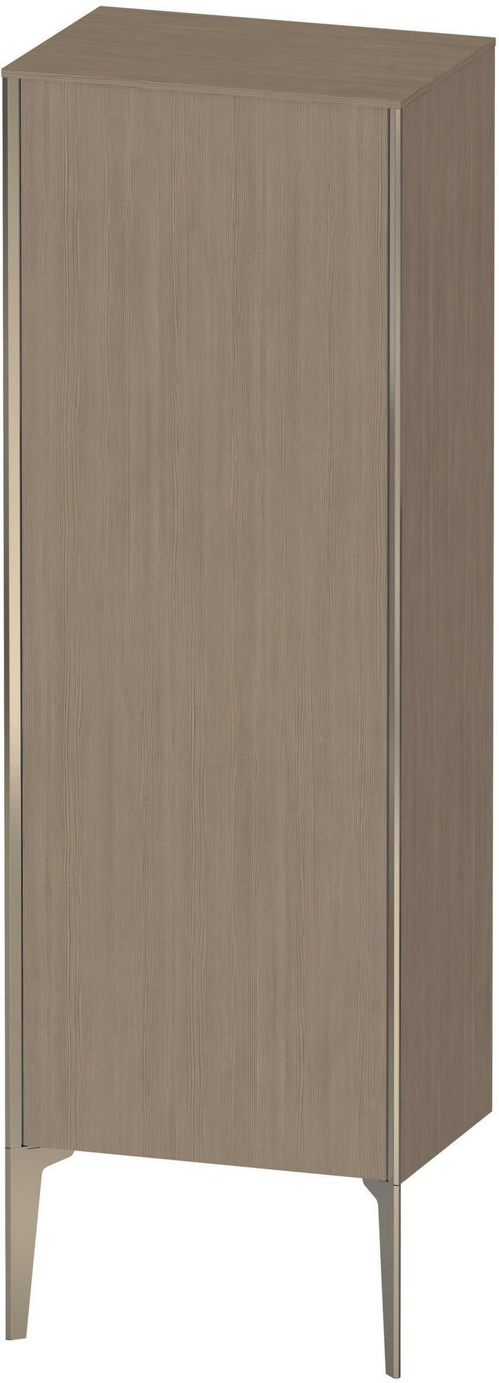 Duravit Halbhochschrank XViu 1330 mm Eiche Terra matt – wandhängend, Push-Open, Soft-Close