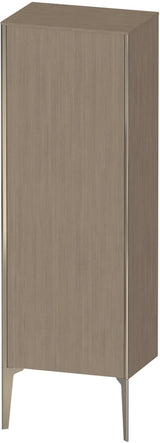 Duravit Halbhochschrank XViu 1330 mm Eiche Terra matt – wandhängend, Push-Open, Soft-Close