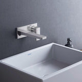 DURAVIT Manhattan Einhebel-Waschtischmischer Unterputz mit 189 mm Ausladung in Chrom