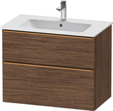 Duravit D-Neo Waschtischunterbau 810 mm betongrau matt mit Soft-Close-Auszug