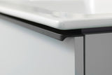 Duravit D-Neo Waschtischunterbau 1010 mm, 1 Auszug, Weiß Matt, Griff Bronze Gebürstet, Wandhängend