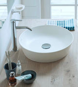 DURAVIT C.1 Einhebel-Waschtischmischer L ohne Zugstange, Schwarz Matt, 136 mm Ausladung