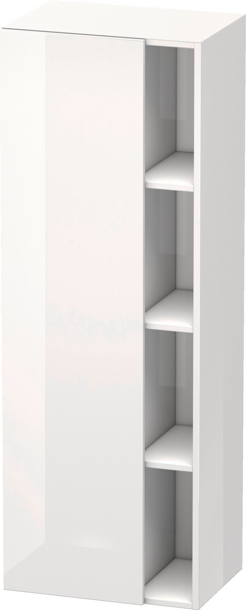 DURAVIT DuraStyle Hochschrank 360x500x1400 mm, 1 Tür links, Eiche Terra/Weiß Matt