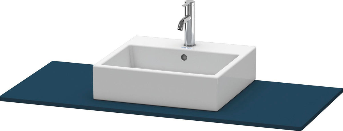 DURAVIT XSquare Konsole 1200 mm mit Ausschnitt – Weiß Seidenmatt, MDF, 16 mm