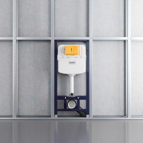 DURAVIT DuraSystem Trockenbau Installationssystem für WC 1150 mm mit mechanischer Frontspülung