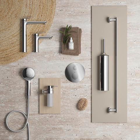 DURAVIT Starck T Handtuchhalter, Chrom, 610 mm – Wandmontage, verdeckte Befestigung
