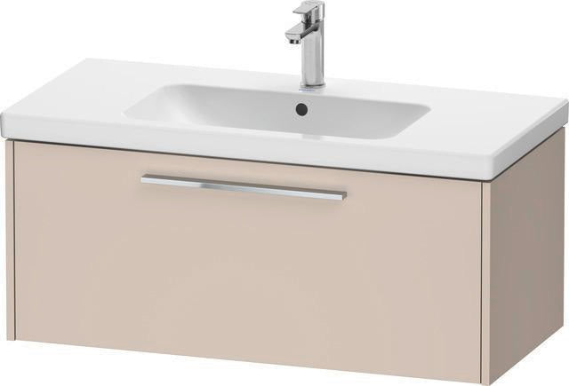 DURAVIT D-Code 2.0 Waschtischunterbau wandhängend 984 mm Weiß Hochglanz mit Auszug und Soft-Close