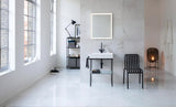 DURAVIT DuraSquare Metallkonsole höhenverstellbar mit Handtuchhalter links/rechts Chrom