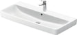 Duravit No.1 Waschtisch 1000 mm weiß mit Überlauf und Hahnlochbank – Wandhängend