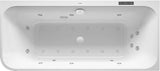 DURAVIT Whirlwanne Happy D.2Plus 1800x800mm Ecke rechts, Air-System, Graphit Supermatt