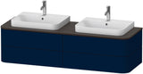 Duravit Happy D.2 Konsolenwaschtischunterbau 1600 mm mit 4 Schubkästen und Tip-On-Technik