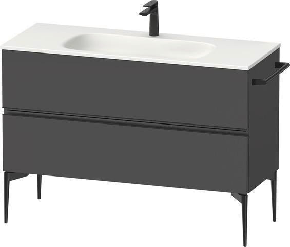 DURAVIT Sivida Waschtischunterbau 1210 mm Eiche mit 2 Schubkästen und Soft-Close