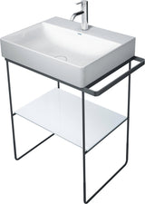Duravit DuraSquare Glaseinleger 570x380 mm Sicherheitsglas für Metallkonsolen