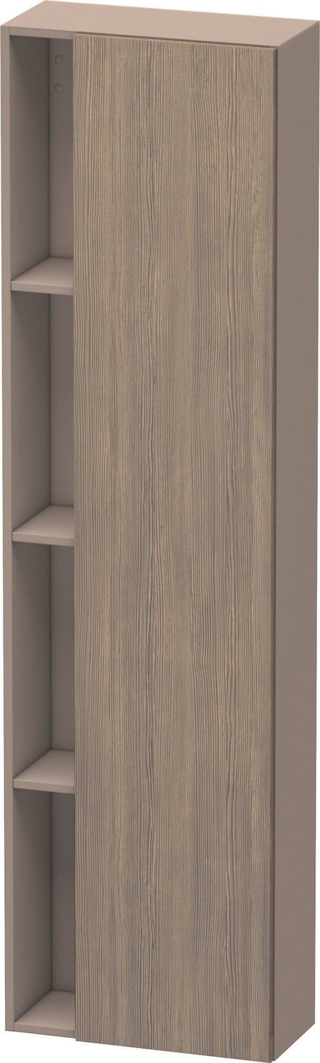 DURAVIT DuraStyle Hochschrank 240x500x1800 mm, 1 Tür, Anschlag links, Eiche Terra/Weiß Matt