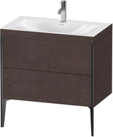 DURAVIT XViu c-bonded Waschtischset 800 mm mit 2 Auszügen, bodenstehend, Soft-Close