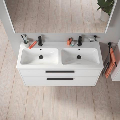 DURAVIT D-Code 2.0 Waschtischunterbau 1184 mm mit Schubkasten und Soft-Close in Weiß Matt